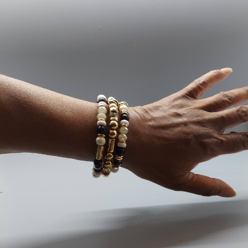 Tiered Beaded Bracelet